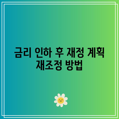 미국 부동산 시장 살아남기: 금리 인하와 모기지