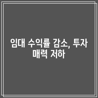 수익형 부동산 투자의 3가지 부정적 요인: 금리 인하에도 불구하고