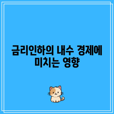 내수 활성화 위한 금리인하: 부동산 기회일까?