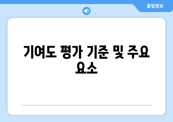 이혼 재산분할 기여도 책정의 법적 근거