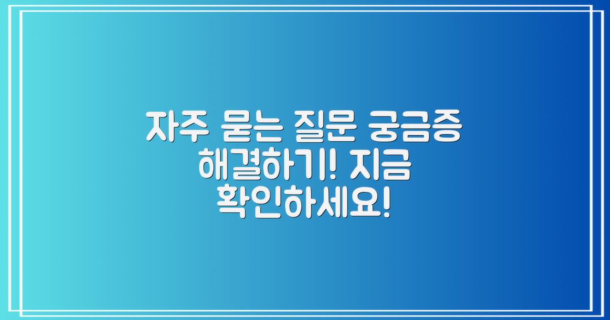 자주 묻는 질문