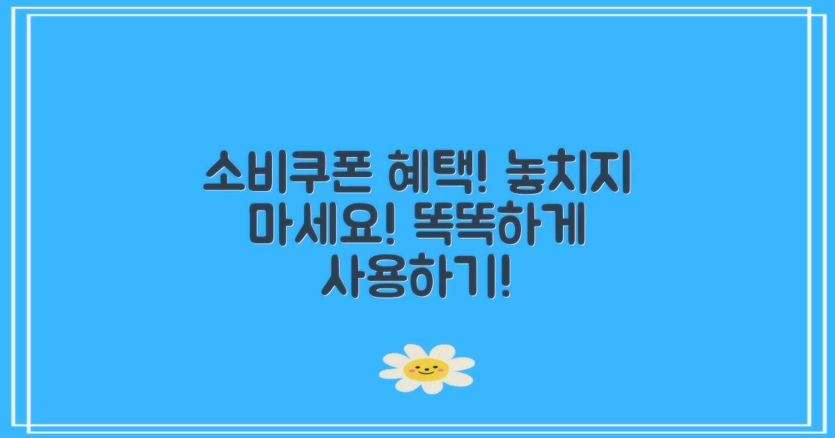 소비쿠폰의 혜택은 무엇일까?